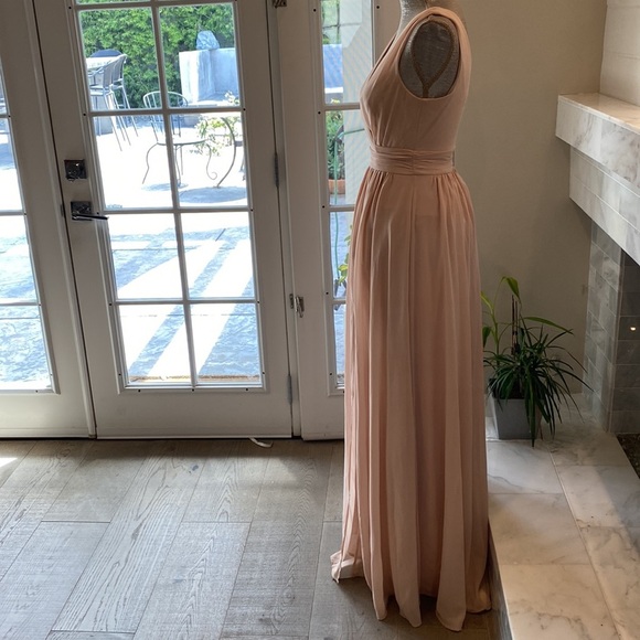 Lulus Thoughts of Hue Gardenia Surplice Maxi Dress - Picture 8 of 16